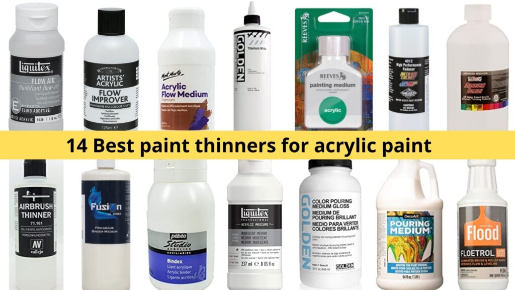 paint thinner for acrylic paint