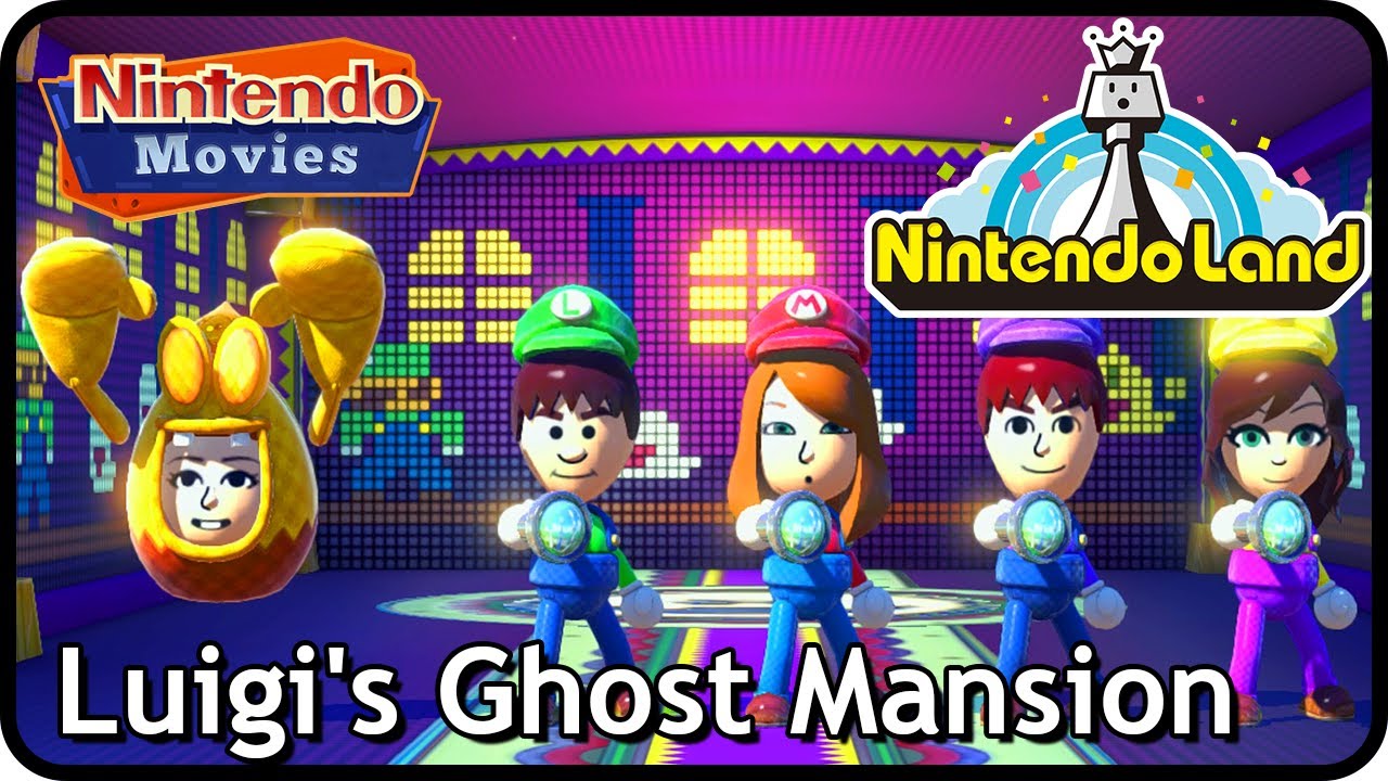 nintendo land luigis mansion