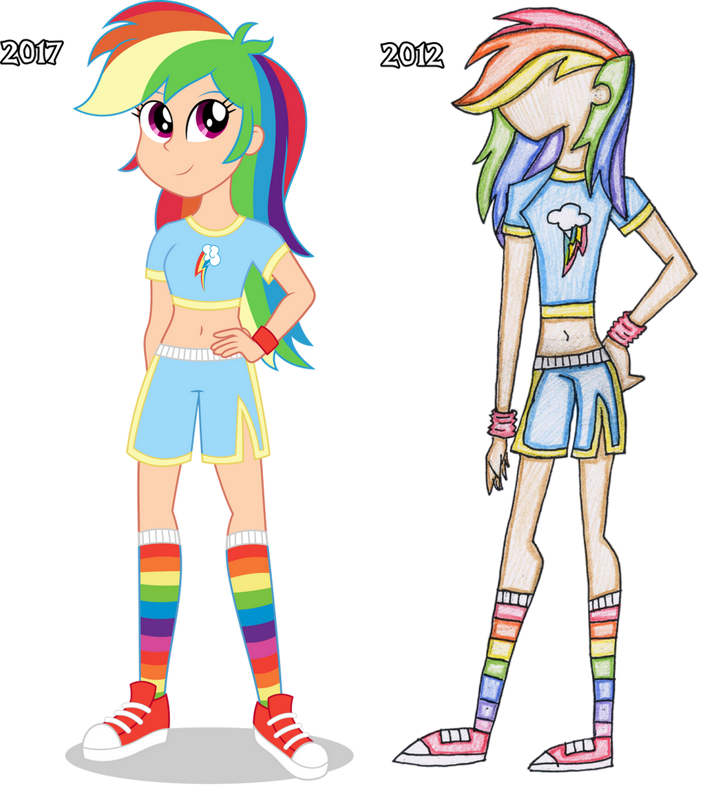 mlp rainbow dash human