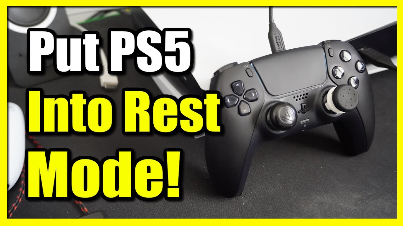 how to put ps5 into rest mode