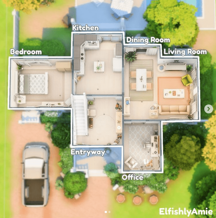 sims 4 house blueprints