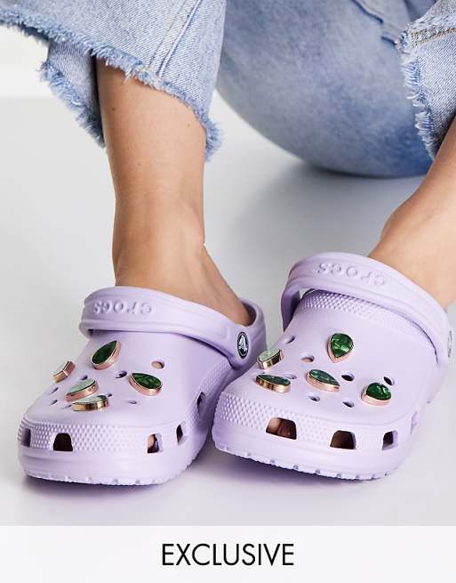 crocs with gems