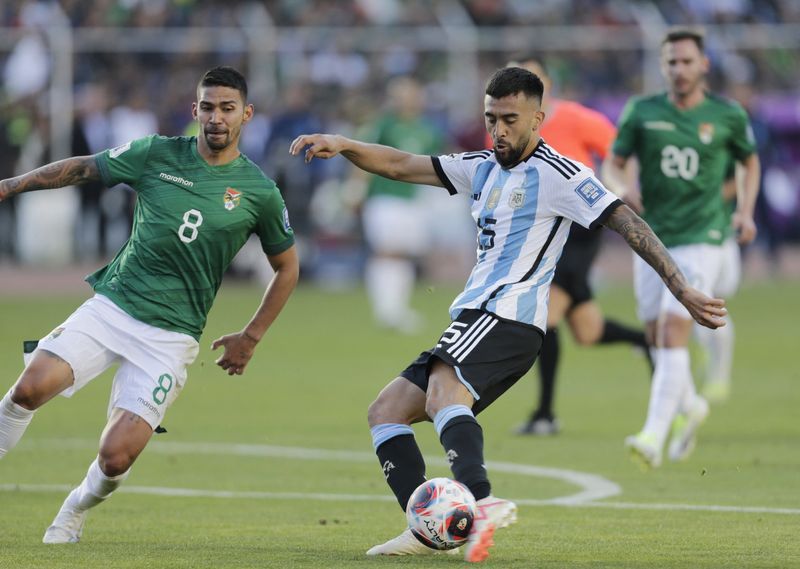 bolivia national football team vs argentina national football team timeline