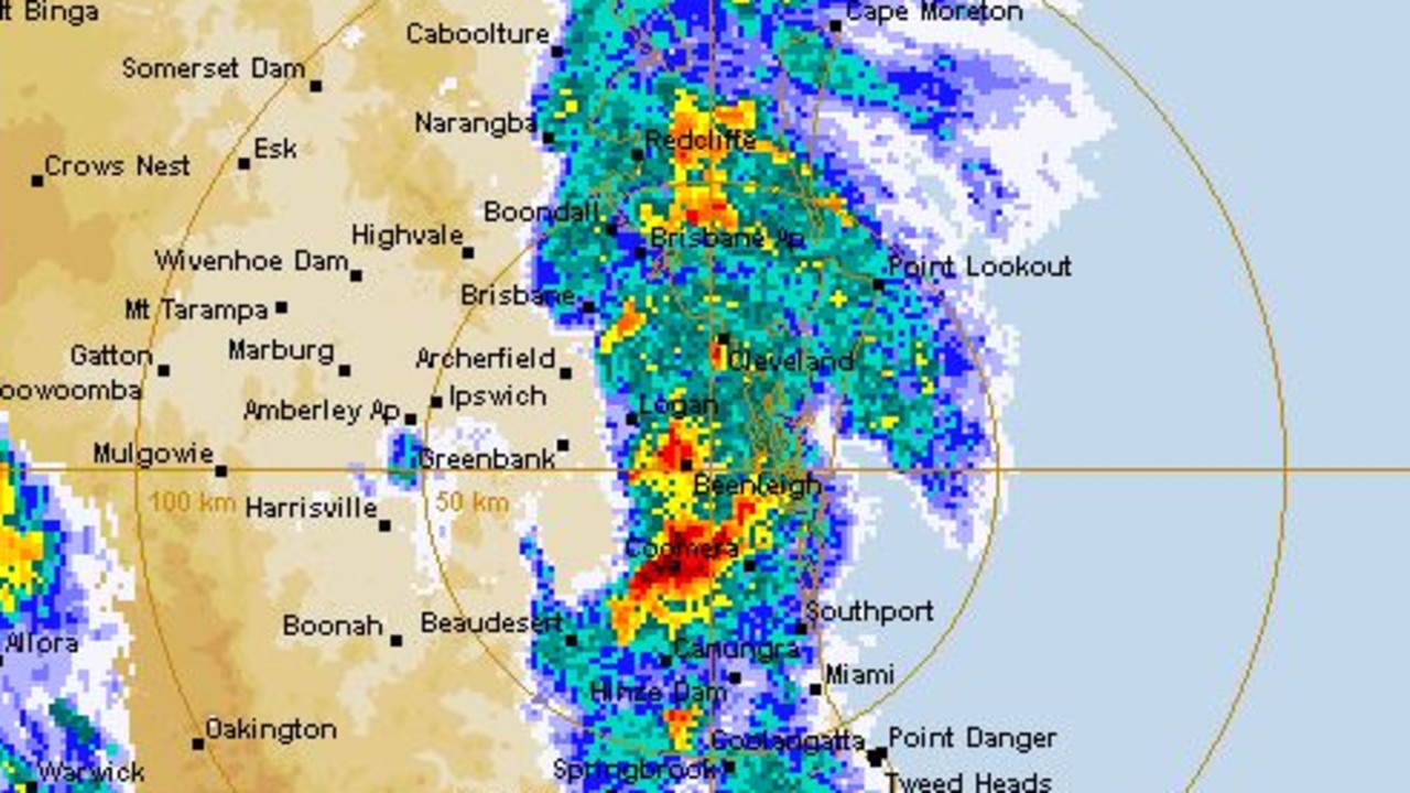 weather radar gold coast