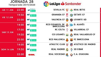 partido de liga santander de hoy