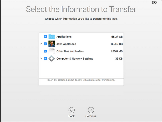 apple migration assistant