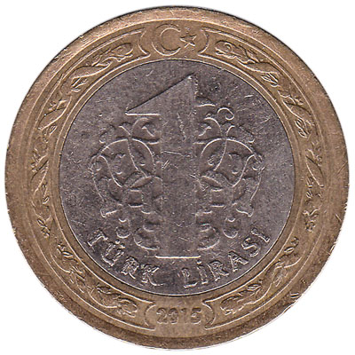 1 turk lirasi coin