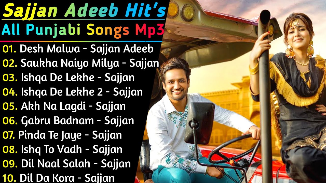 sajjan adeeb all song djpunjab