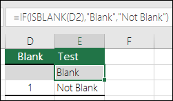 how to show empty cell in excel formula