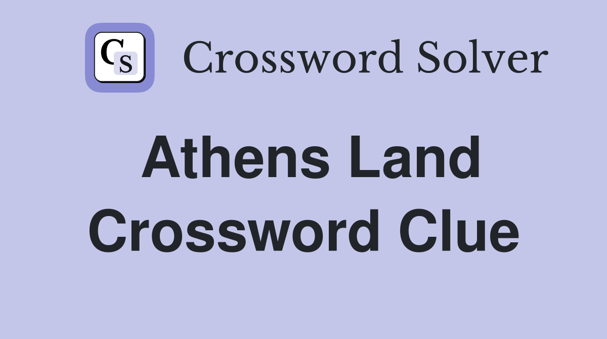 arable land crossword clue