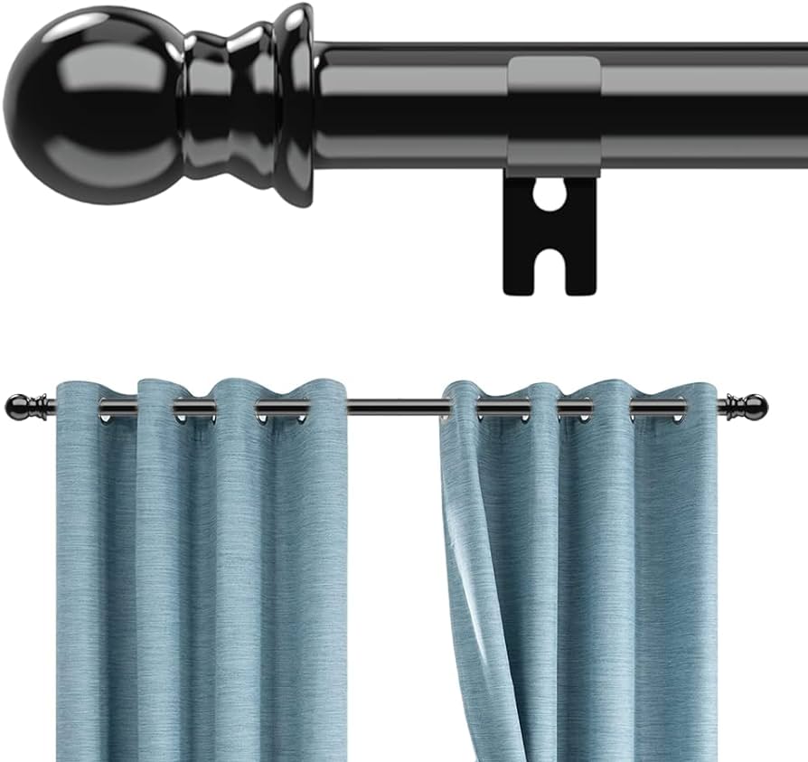 curtain poles adjustable