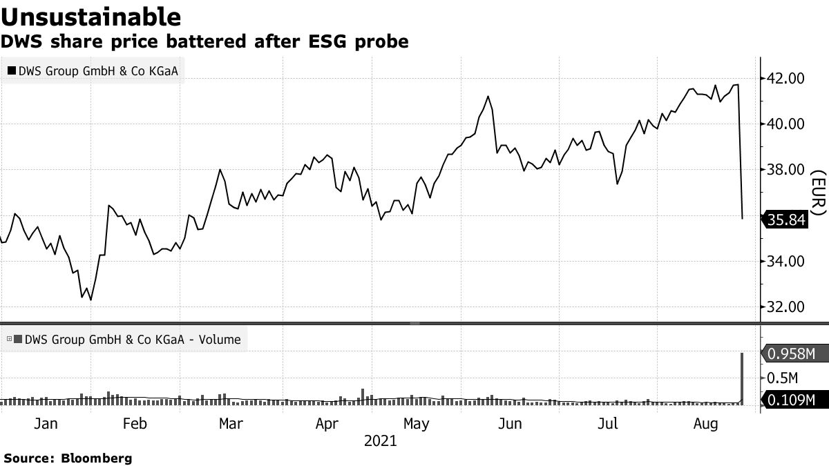 dws share price