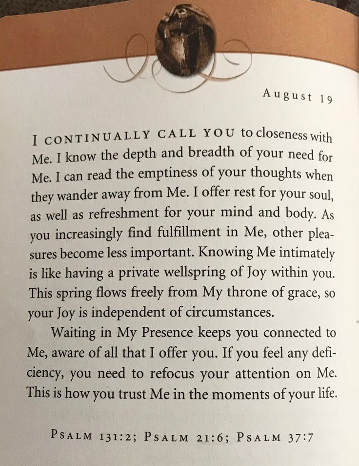 jesus calling august 19