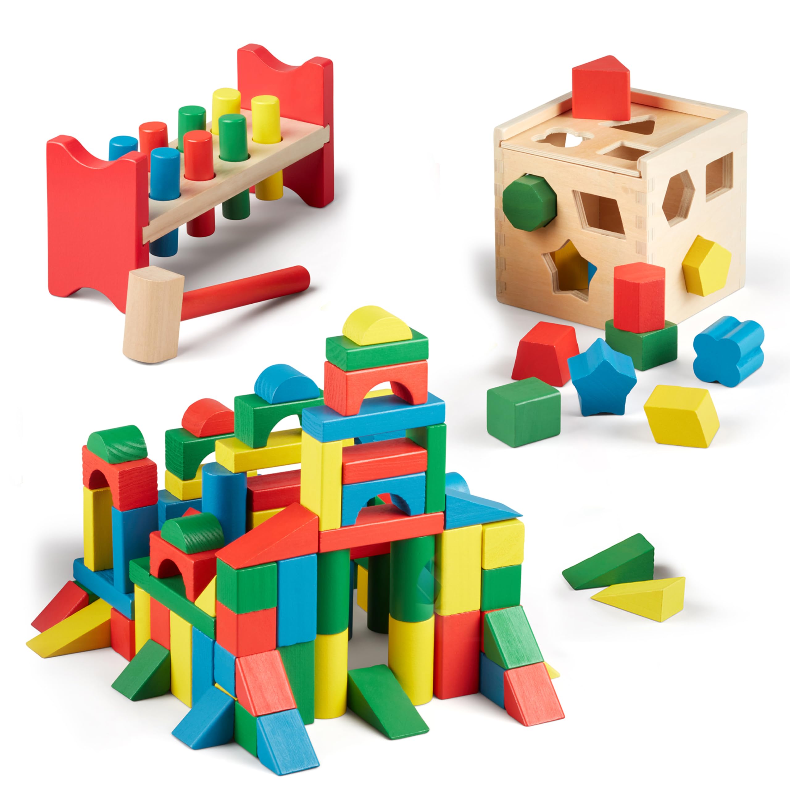 melissa and doug wooden blocks