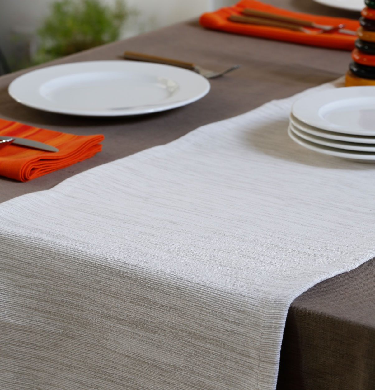 cotton table runner