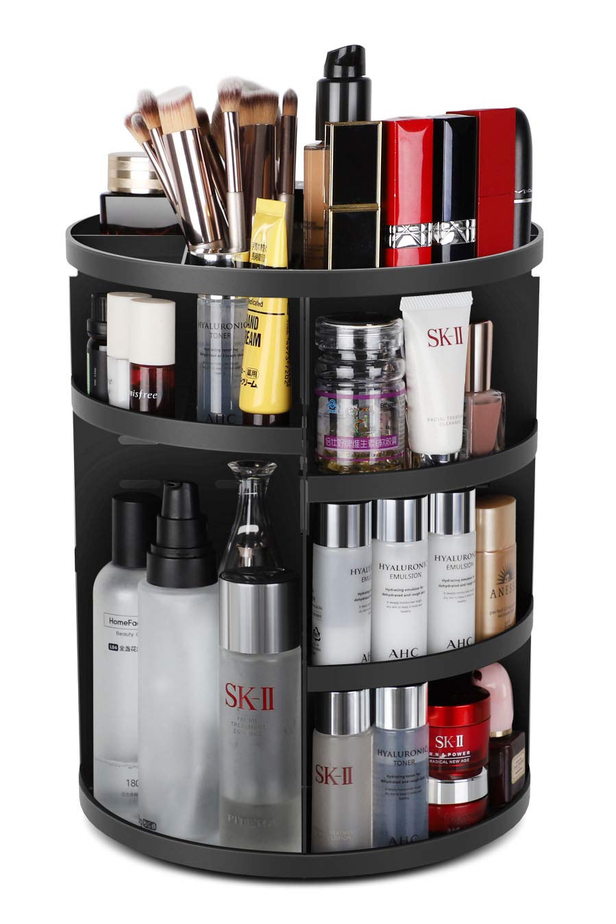 360 rotation cosmetic organizer