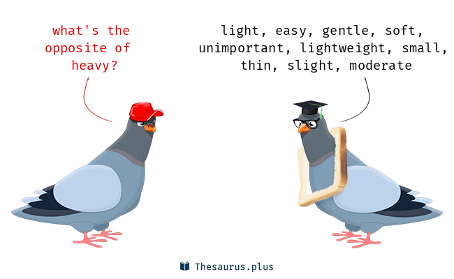 heavy thesaurus