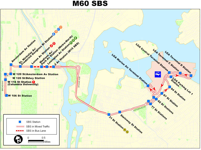 m60 select bus route