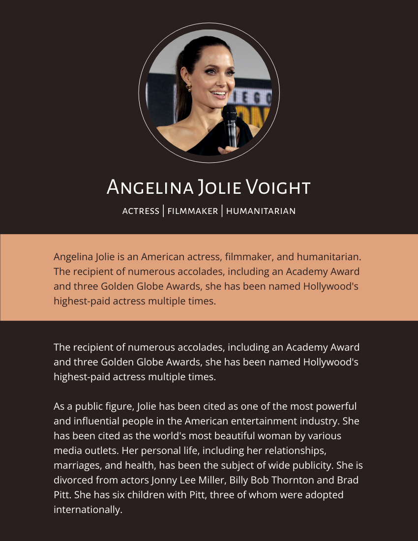 angelina jolie biography pdf