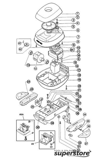 hayward navigator parts