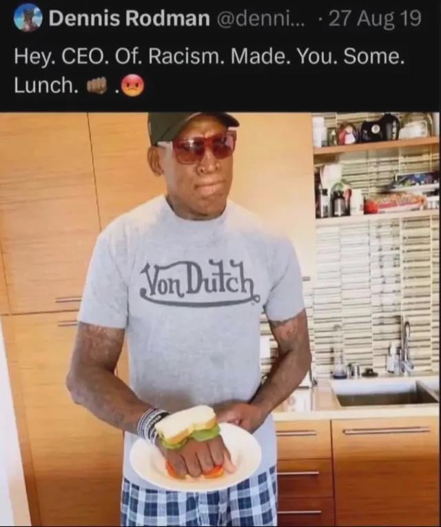 ceo of racism meme