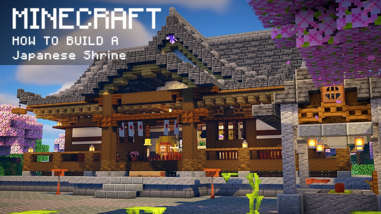 minecraft japanese shrine