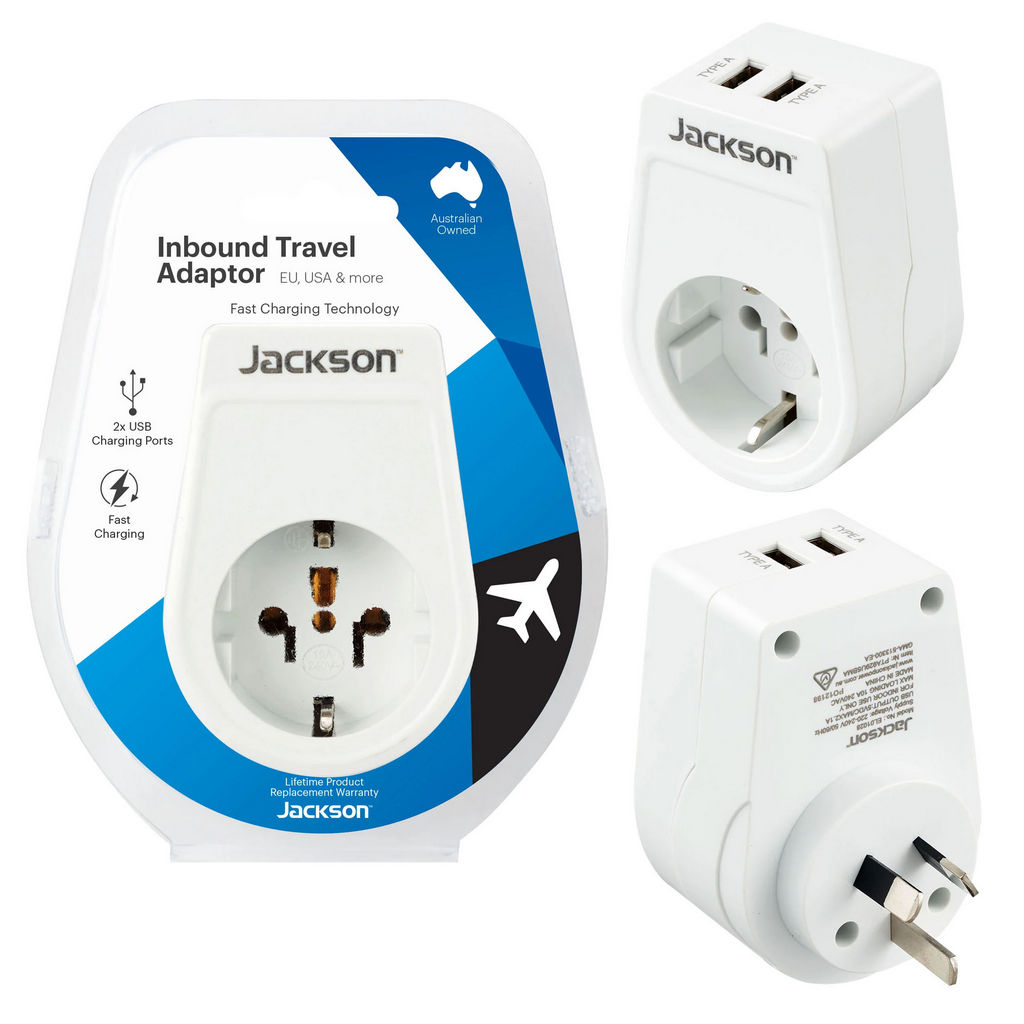 jackson inbound travel adaptor