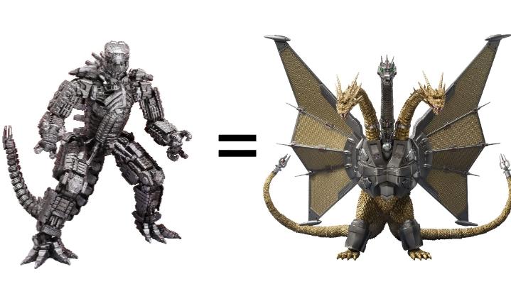 king ghidorah mechagodzilla