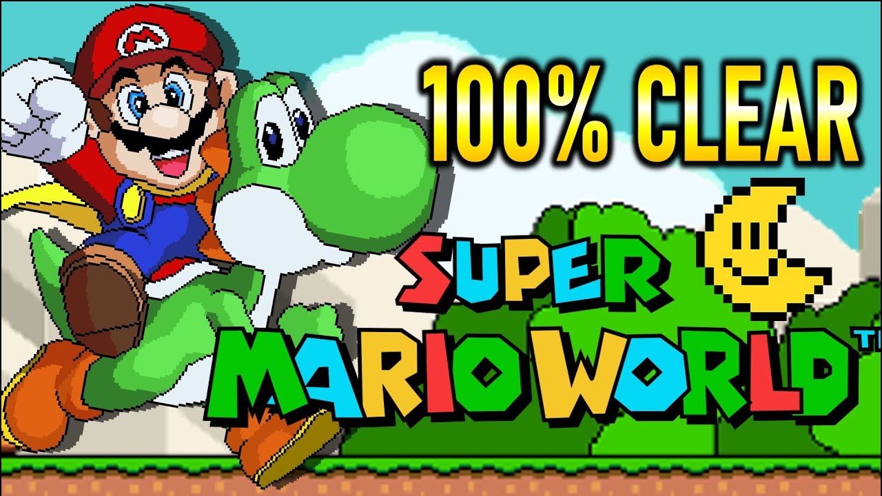 super mario world 100