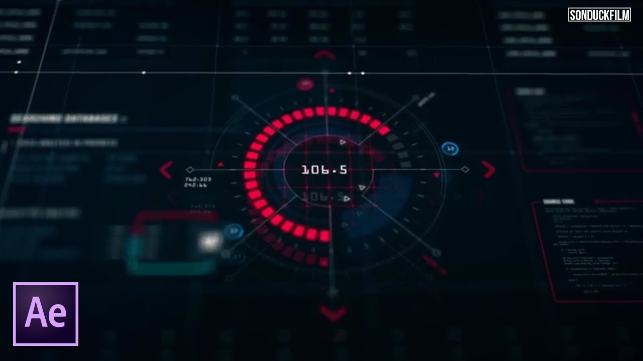 hud interface after effects