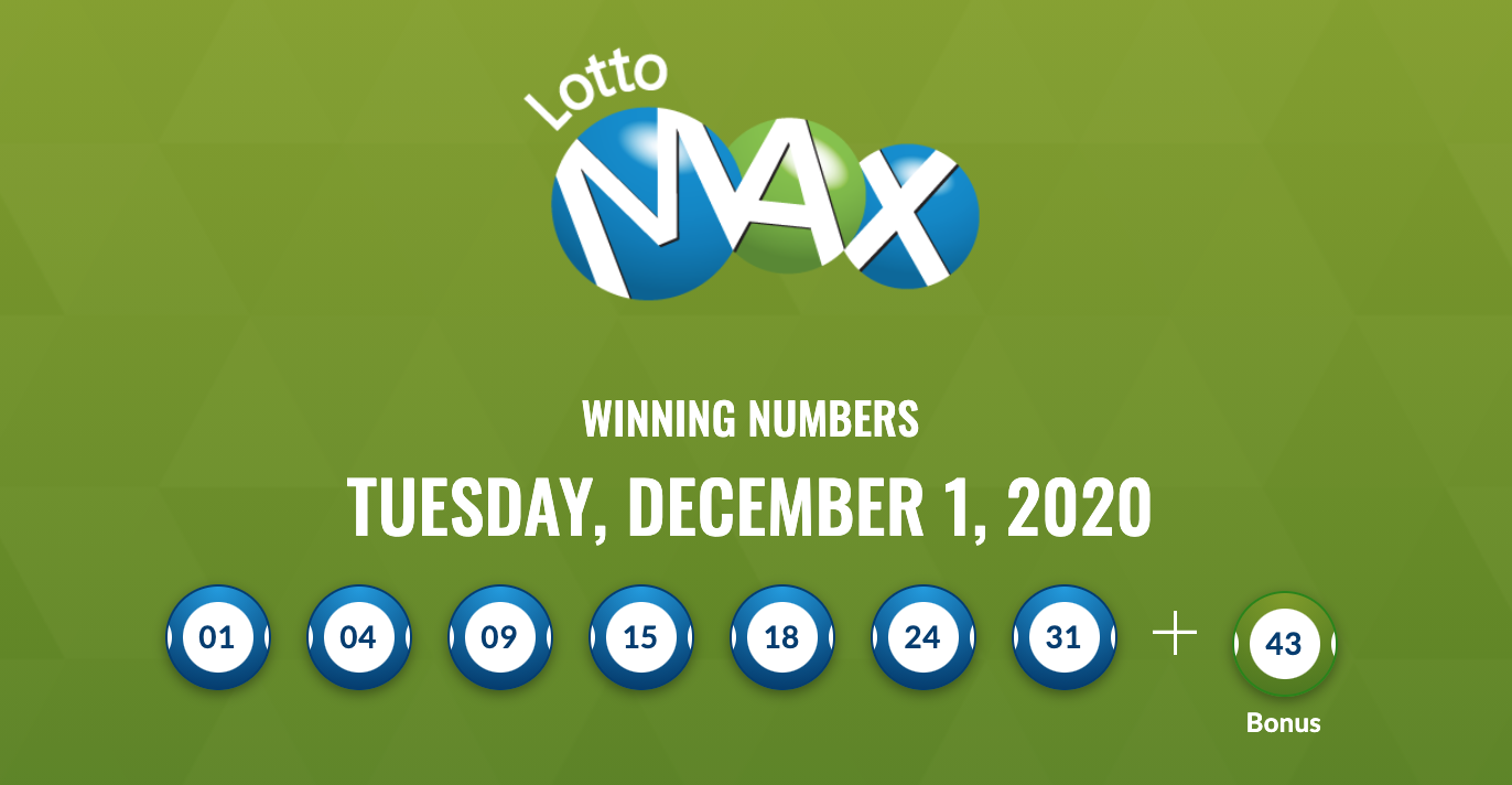 lotto max winning numbers