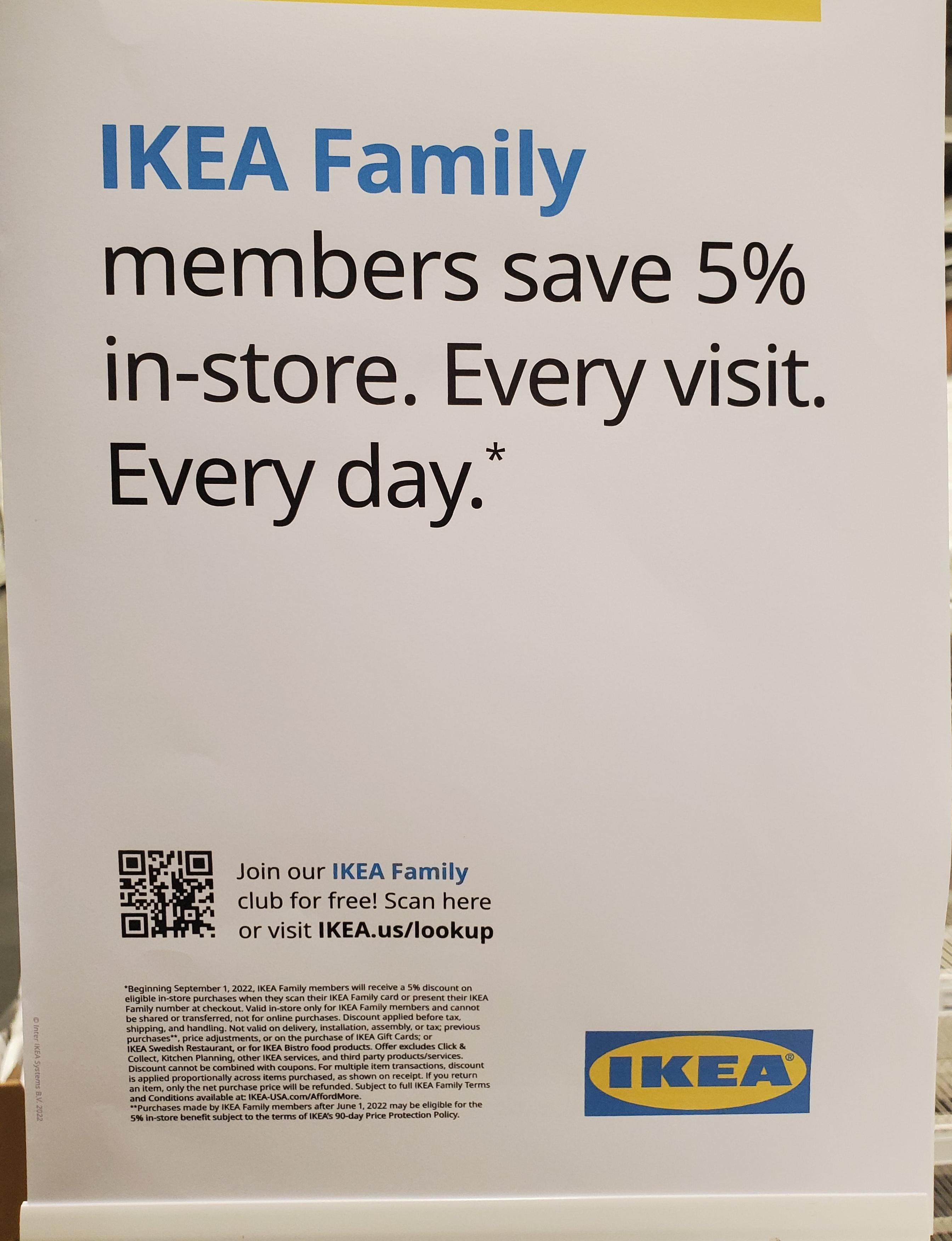 join the ikea family