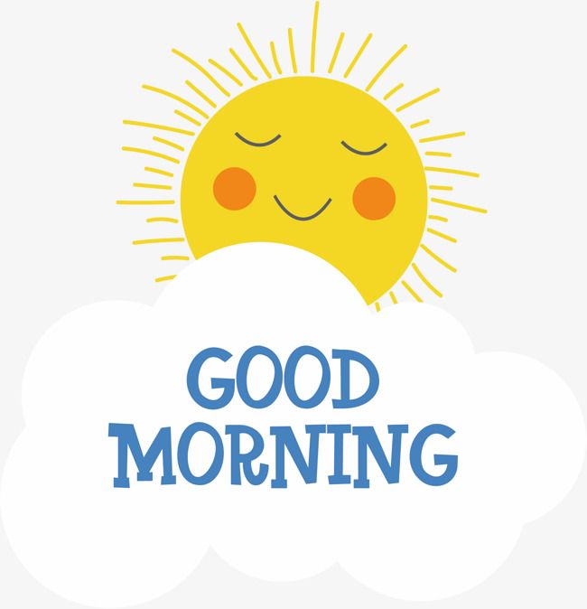 morning sun clipart