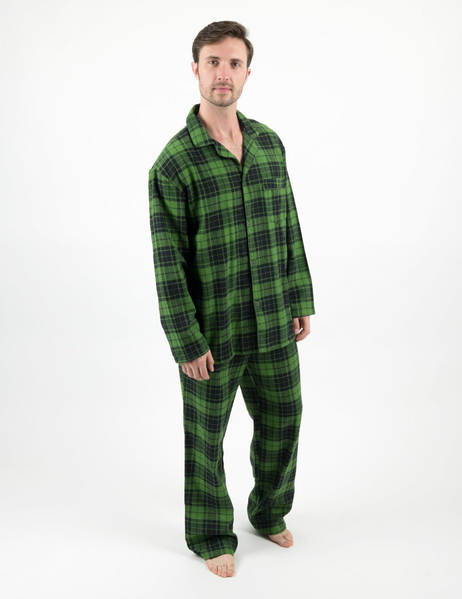 flannel pajamas men