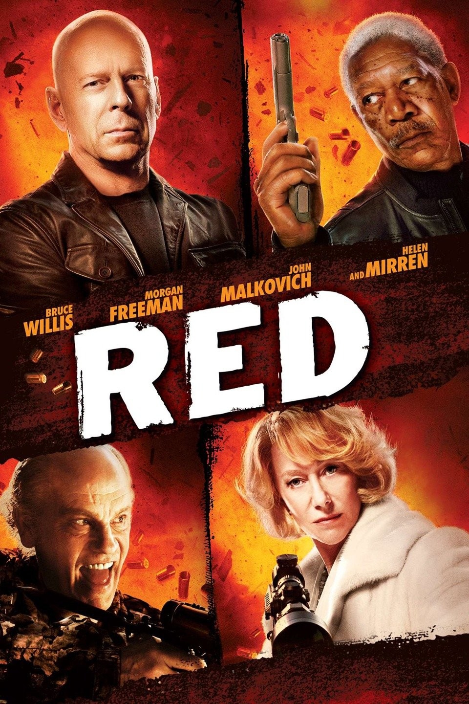 red movie cast