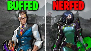 buffed nerfed