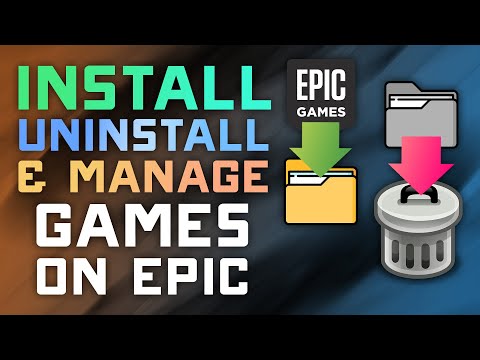 uninstall epic games launcher