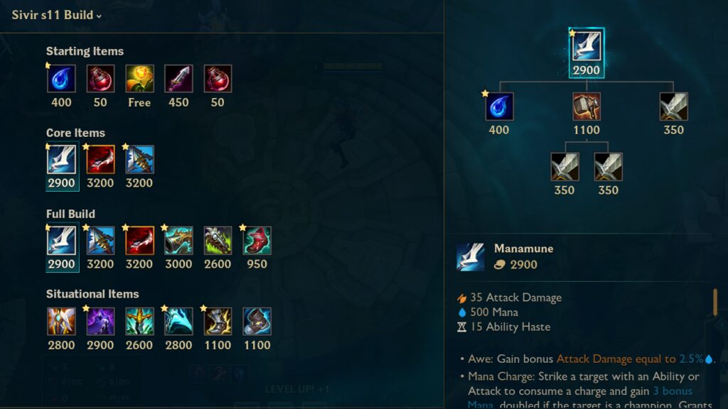 lol sivir build