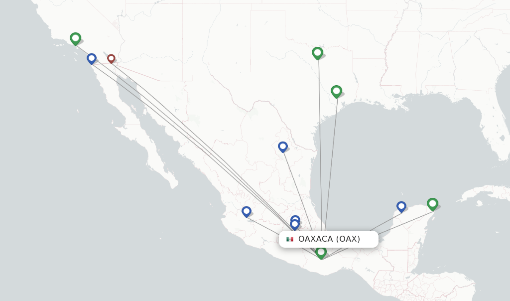 mex oax flights