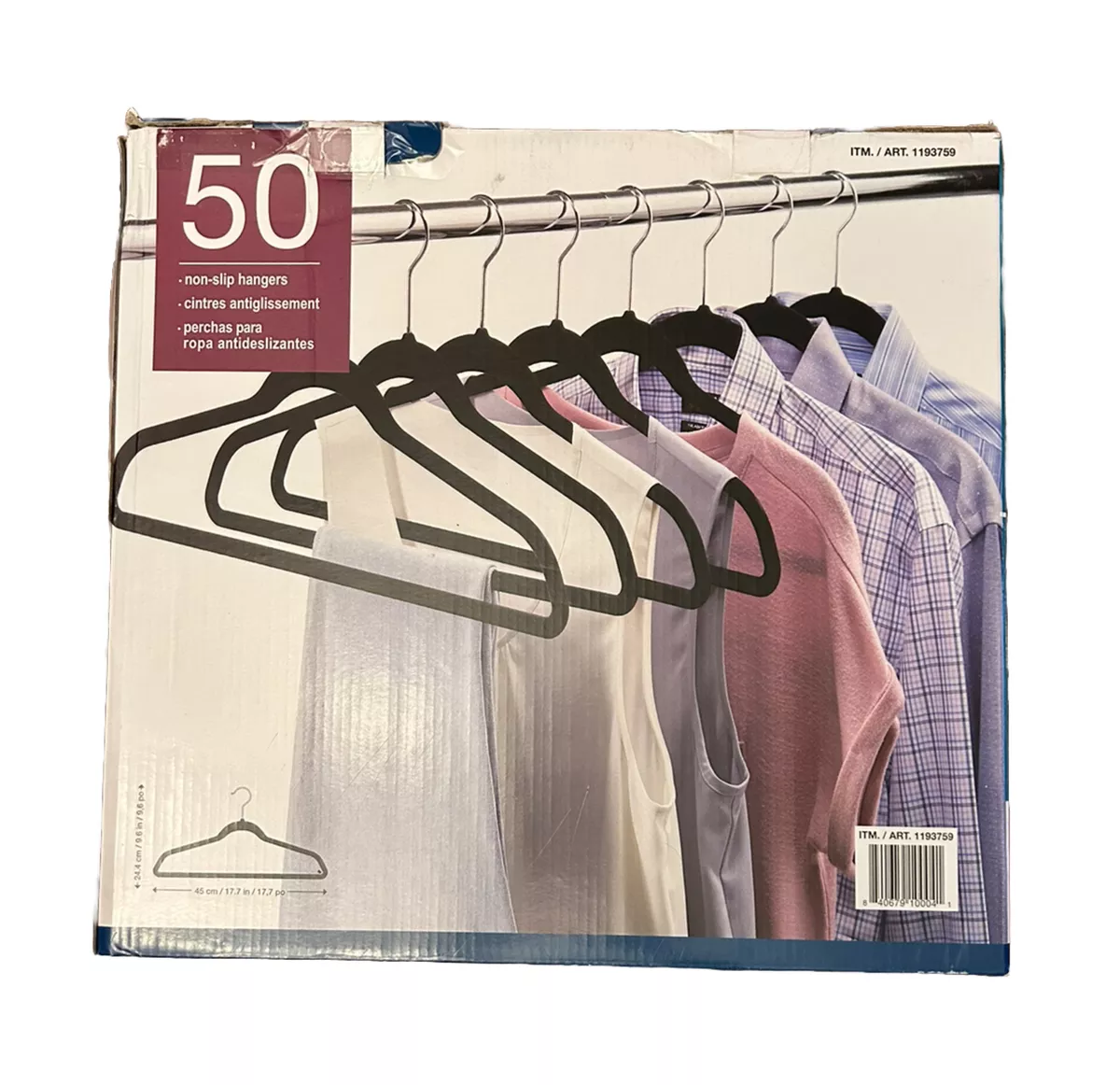 clothes hangers non slip