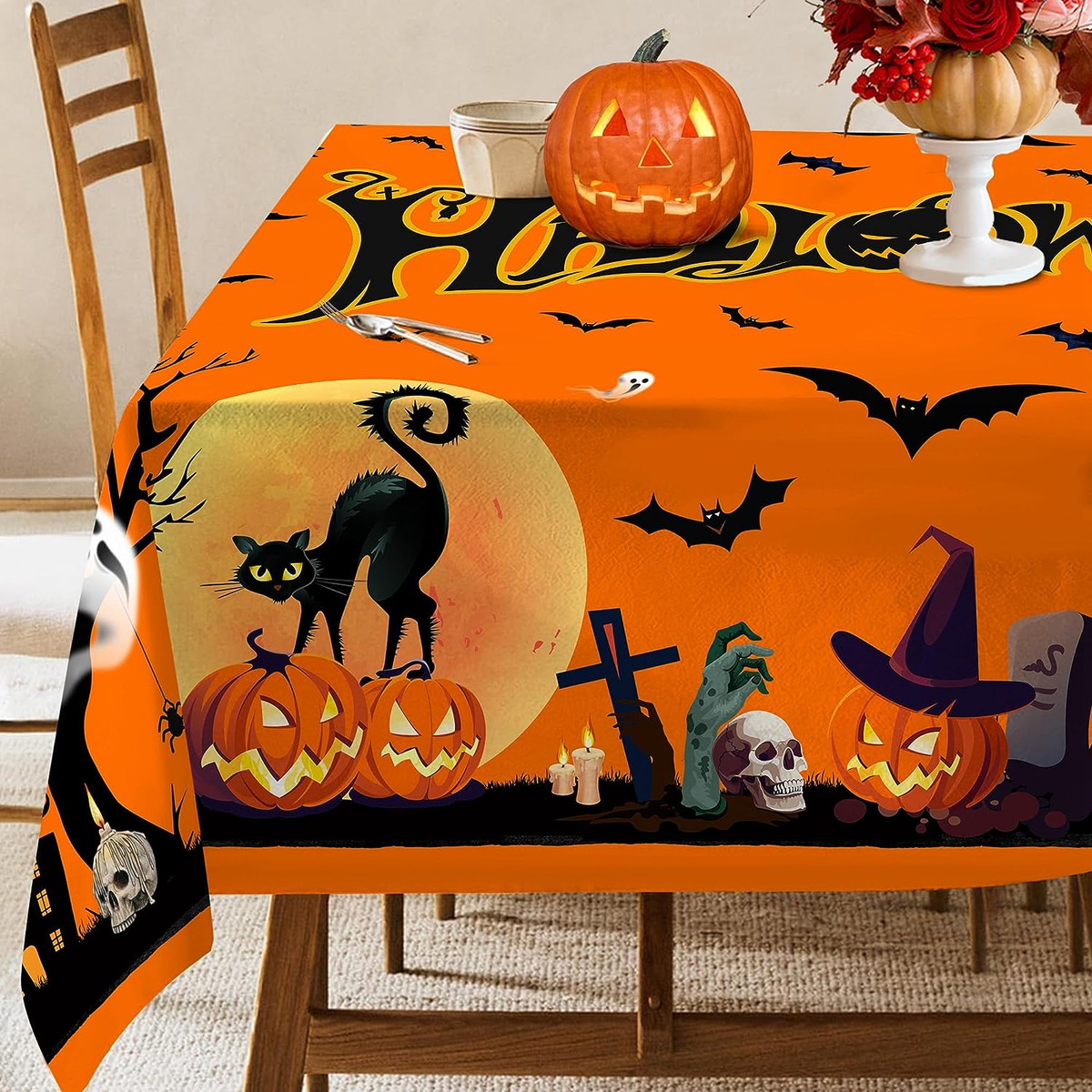 halloween table covers