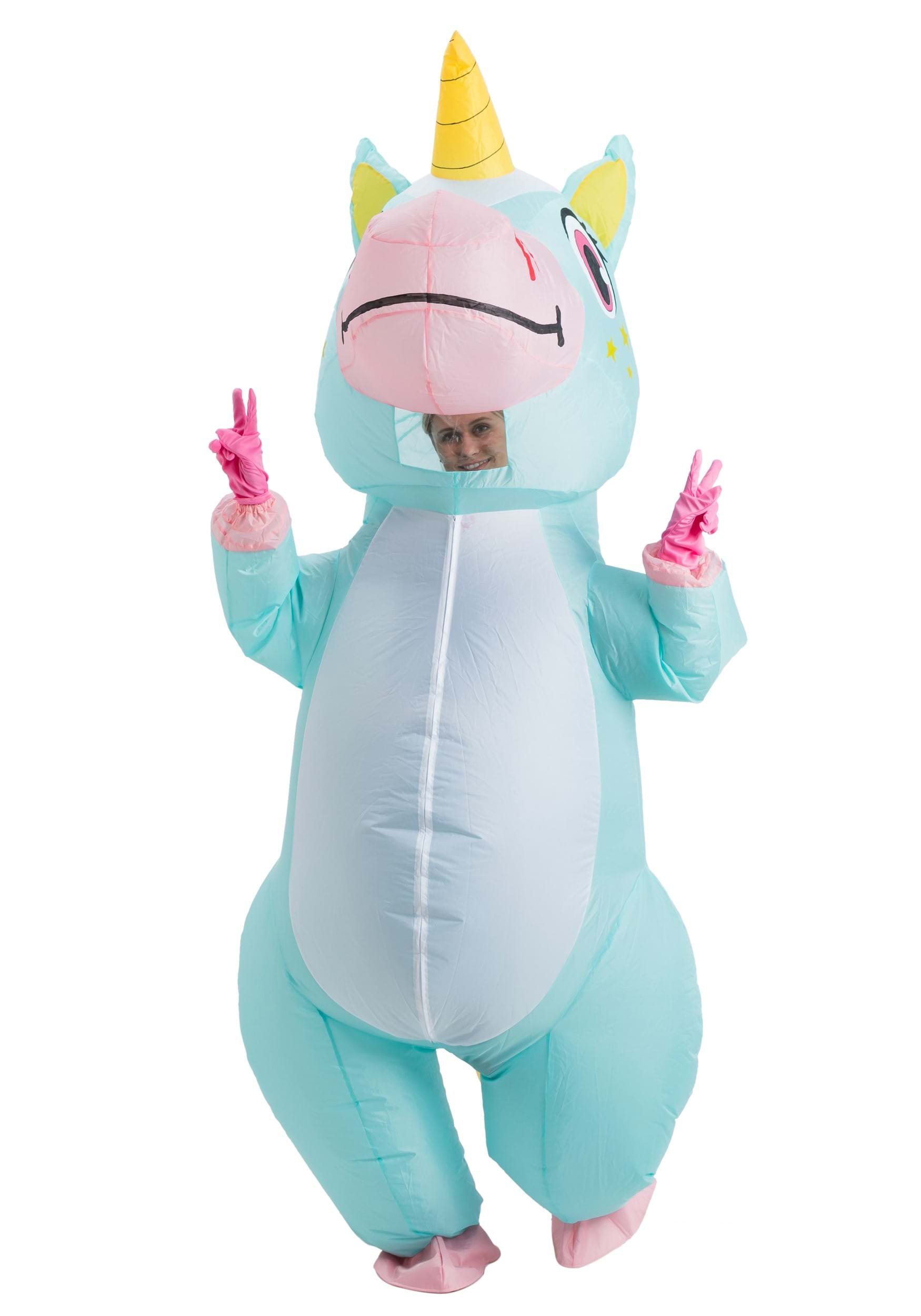 adult inflatable unicorn costume