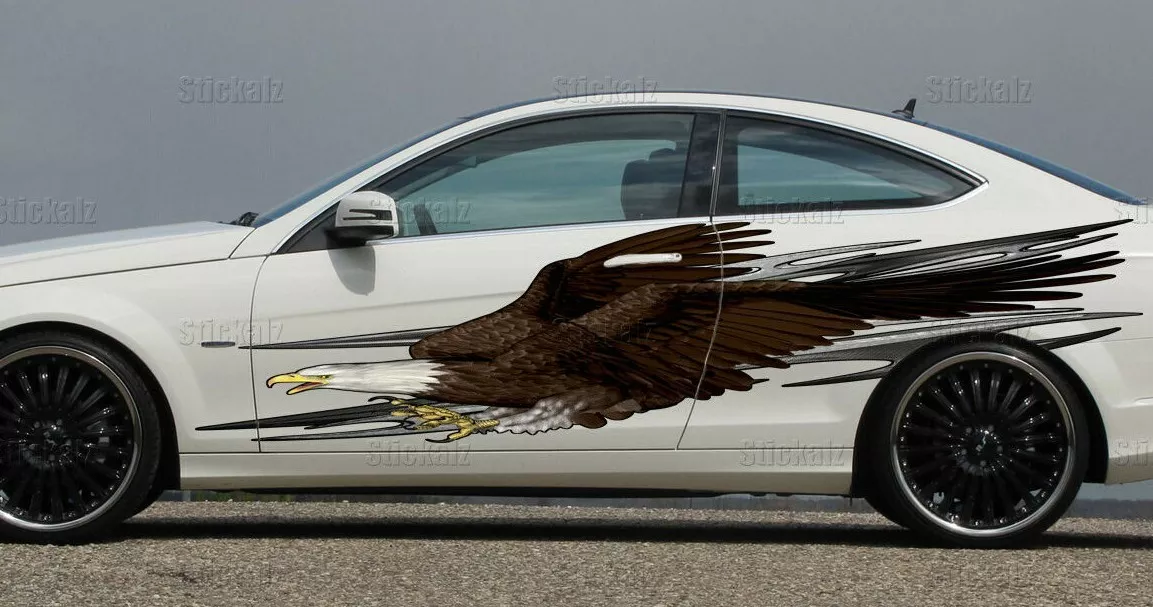 eagle car stickers