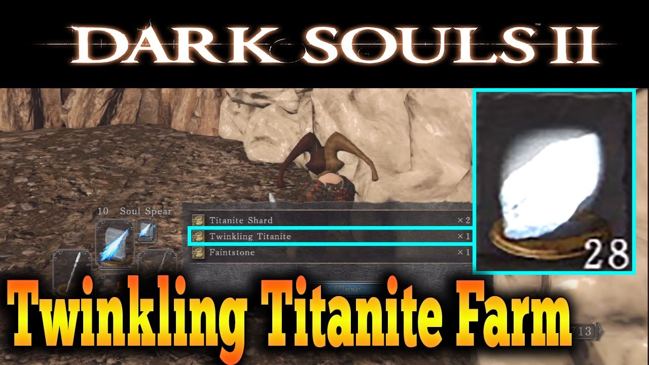 dark souls 2 how to get twinkling titanite