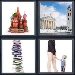 4 pics 1 word with 5 letters