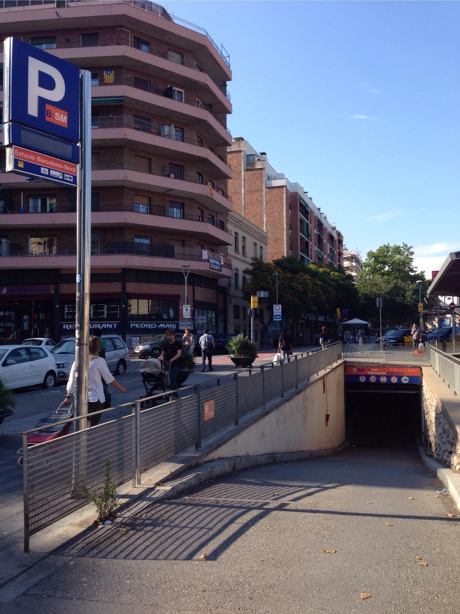 parking estació barcelona nord