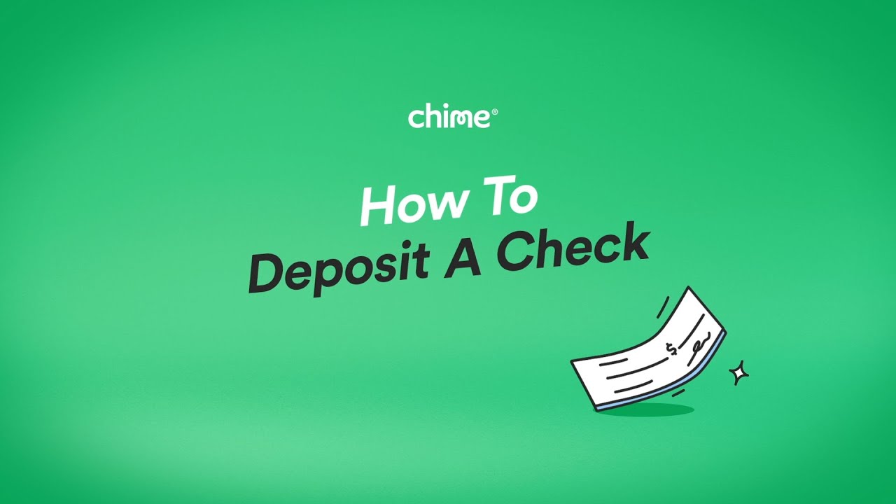 how to deposit check chime