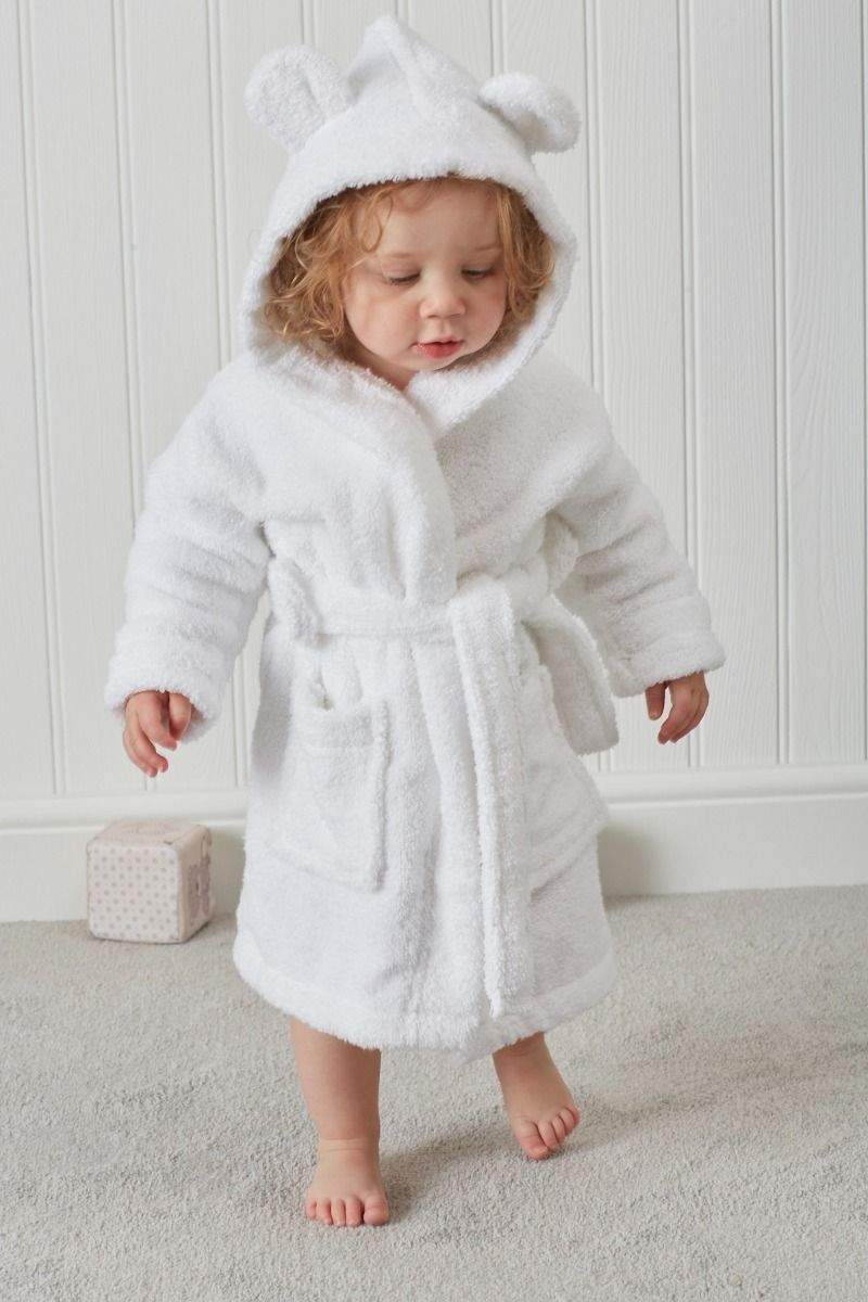 childrens towelling robe