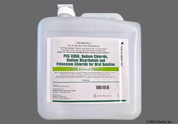 peg 3350 electrolytes oral solution
