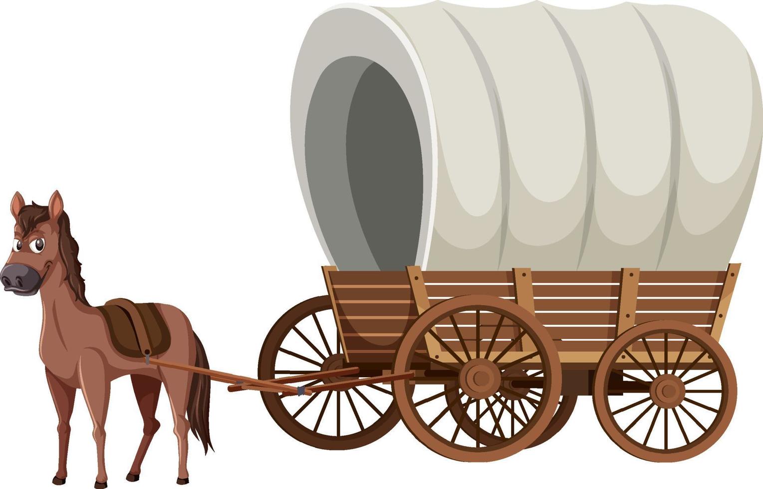 horse carriage clipart